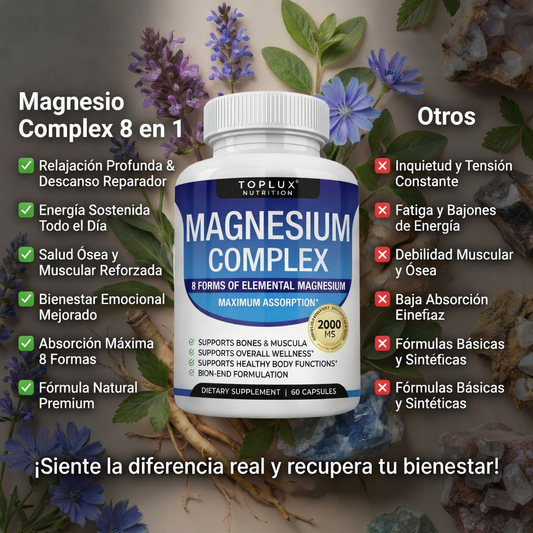MAGNESIO COMPLEX 8 EN 1