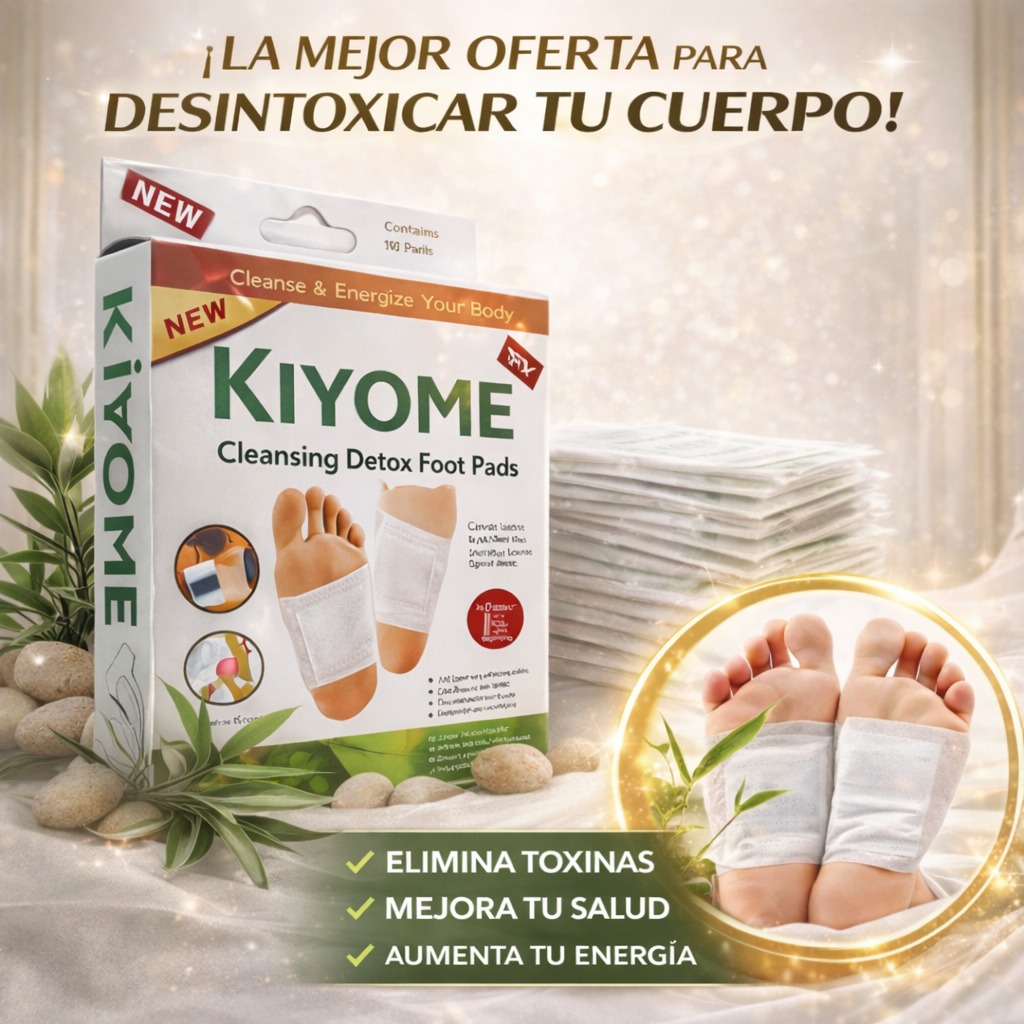 PARCHES DESINTOXICAANTE KIYOME