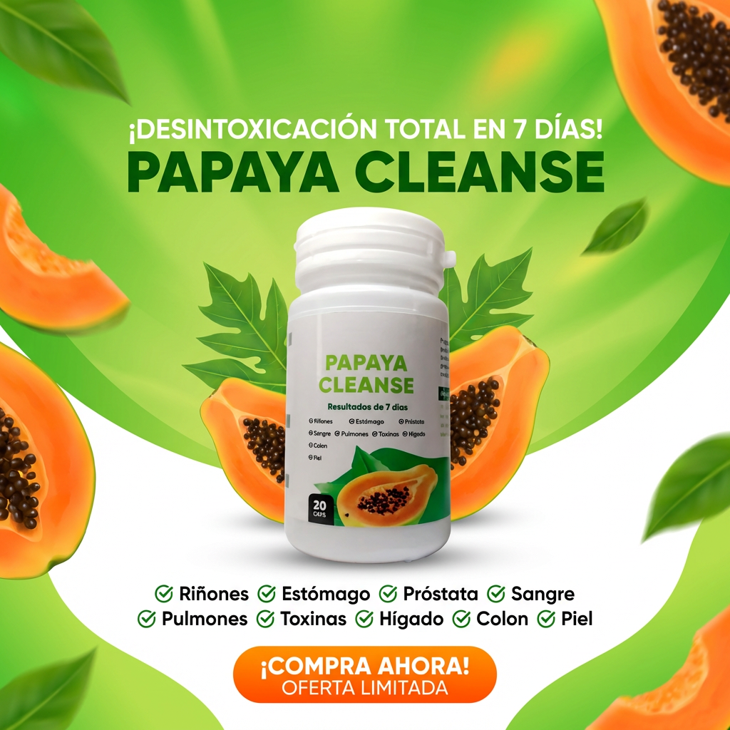 🍃 Limpia tu colon naturalmente PAPAYA CLEANS✨🌿